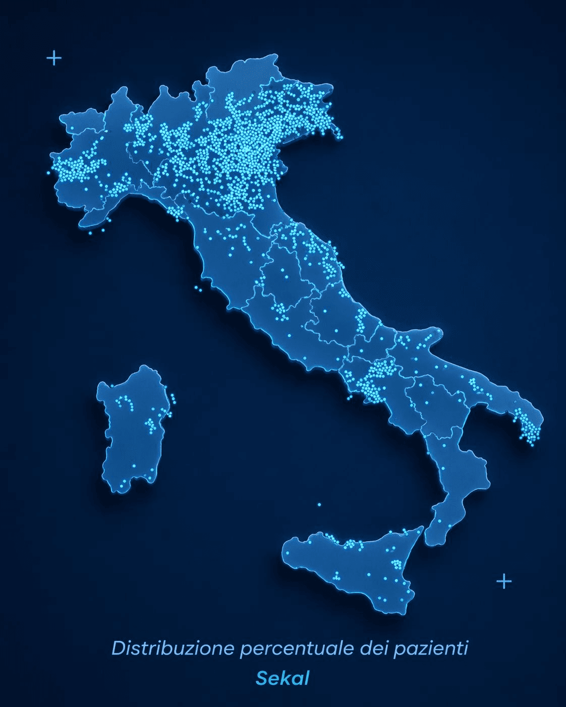 Distribuzione pazienti SEKAL in Italia